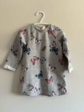H&M butterfly baby dress